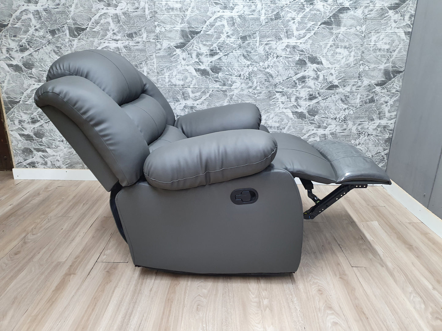 Microfiber Leather Single Recliner Chair Sofa
