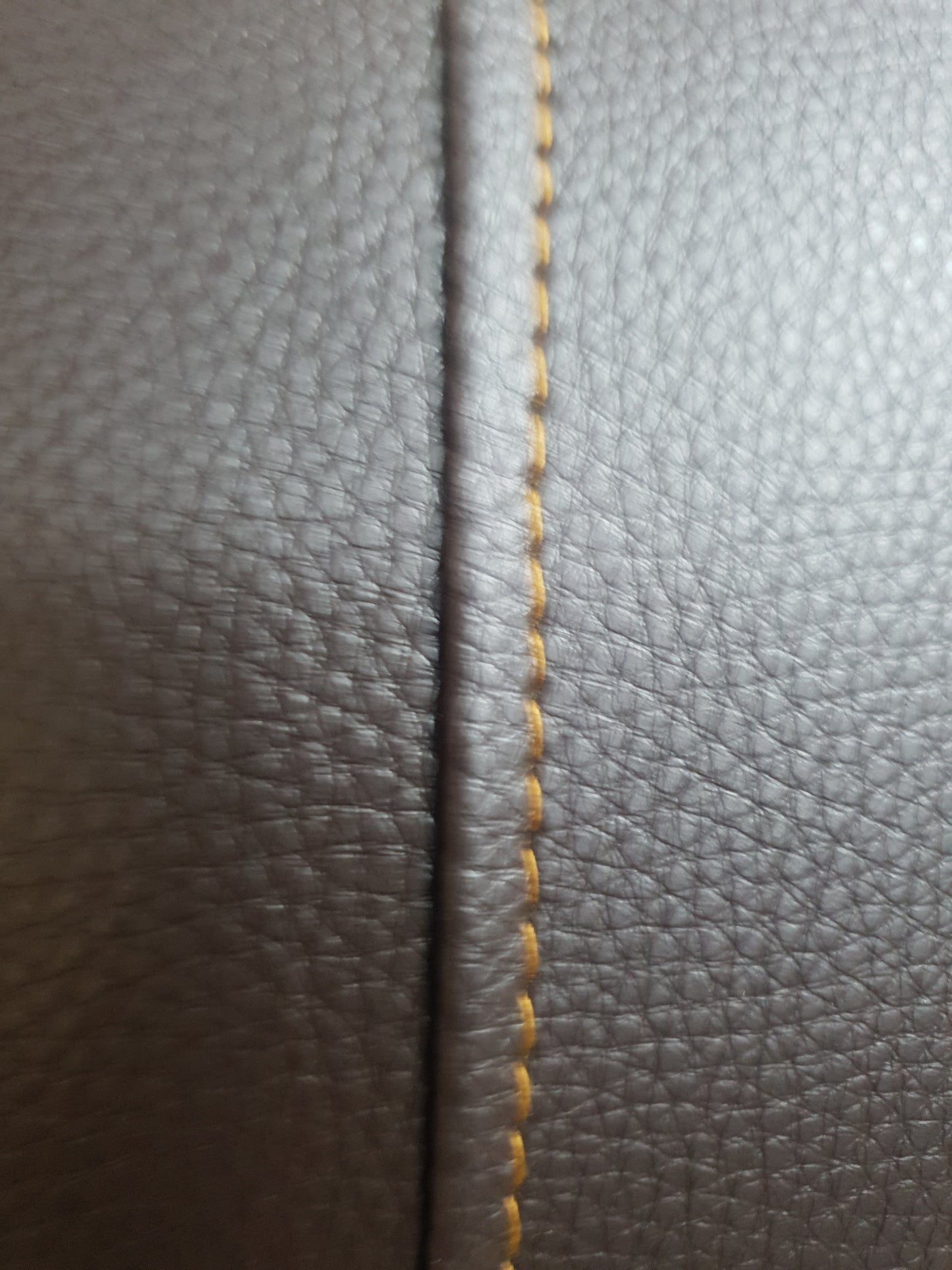 Full Euro Leather single Recliner Chair Sofa