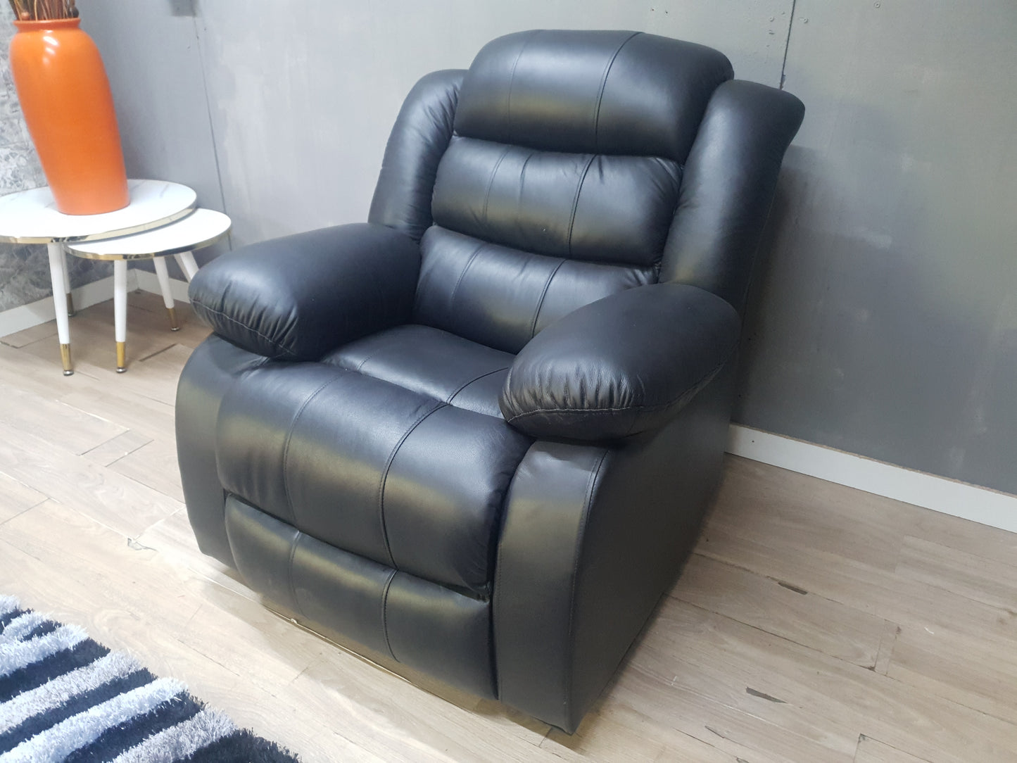 Mopane 100% Genuine Leather Electric Single Seater Recliner Chair Sofa