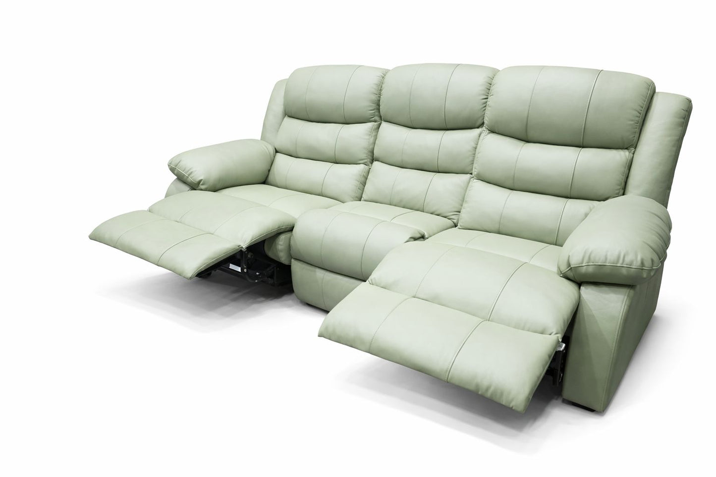 Mopane Sage Full 100% Genuine Leather 6 Seater Recliner Sofa Set