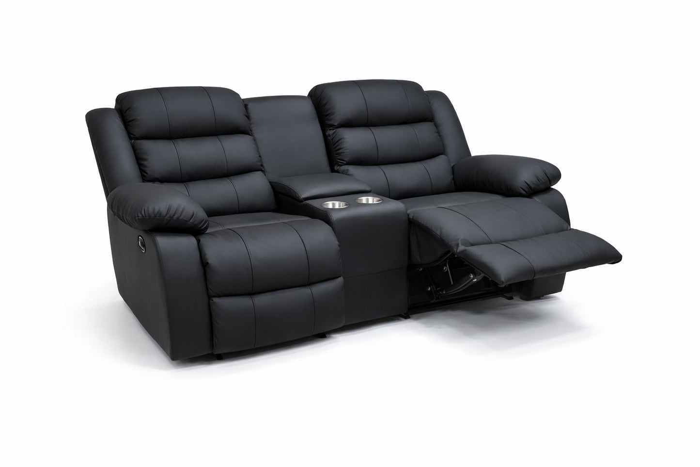Microfiber Leather 6-Seater Recliner Lounge Set