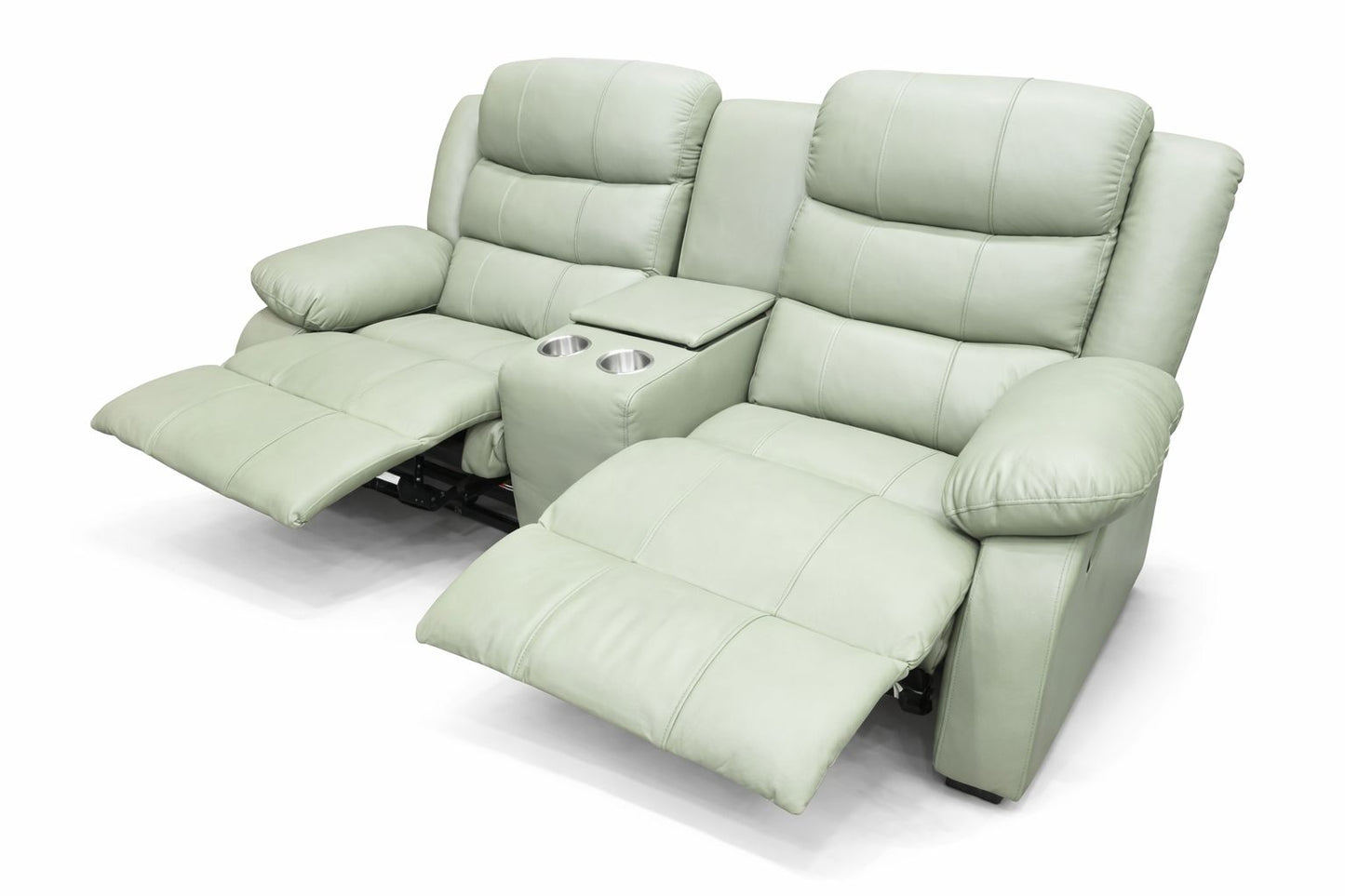 Mopane Sage Full 100% Genuine Leather 6 Seater Recliner Sofa Set