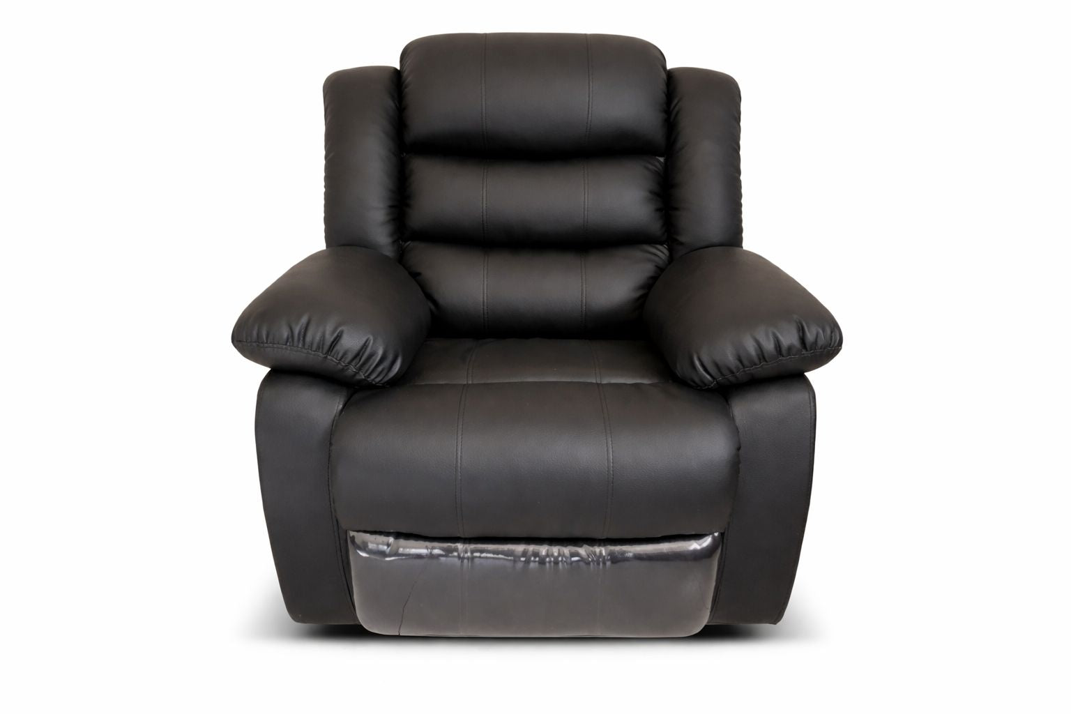 Full Euro Leather single Recliner Chair Sofa – Just Furniture
