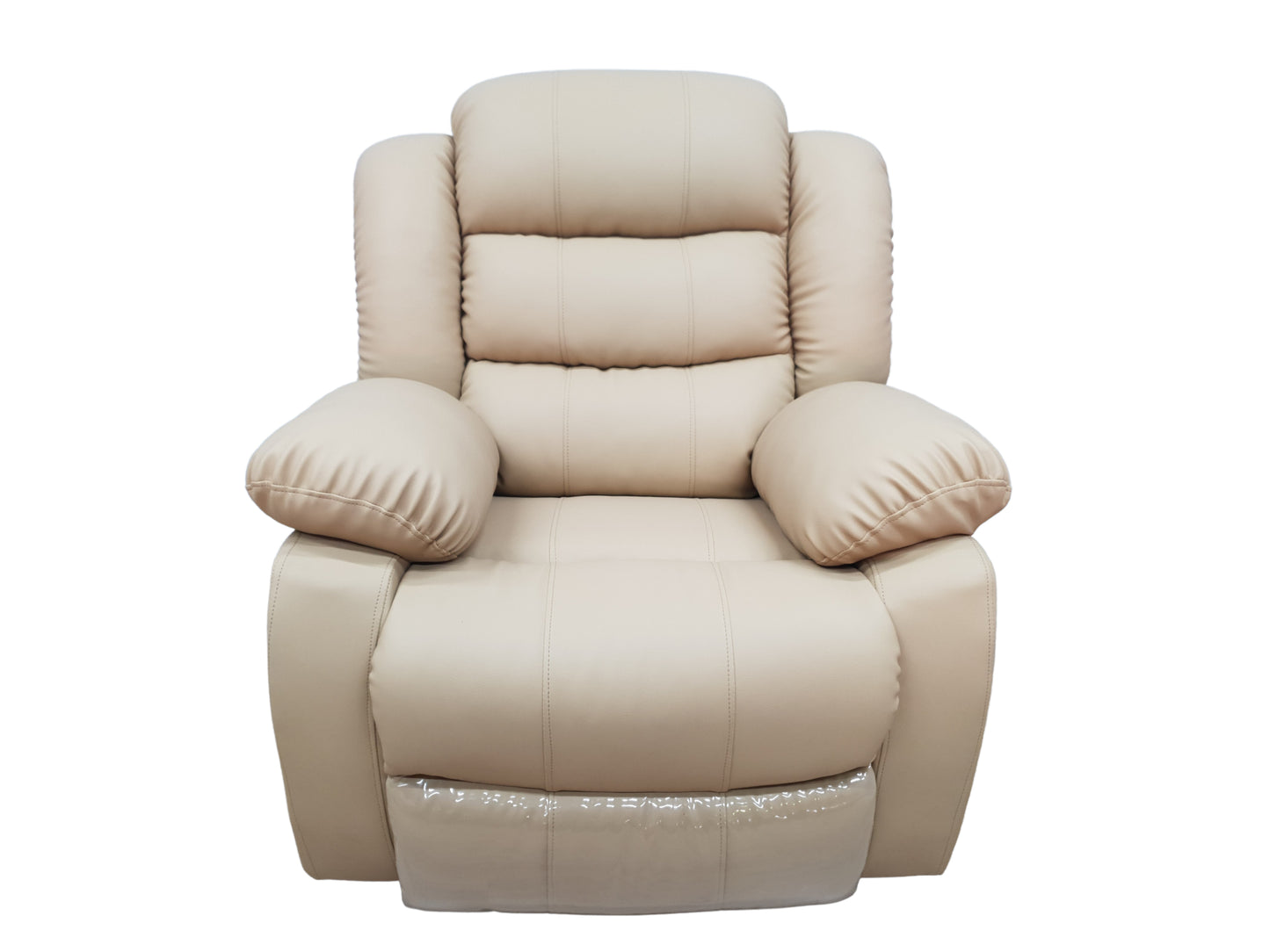 Full Euro Leather single Recliner Chair Sofa