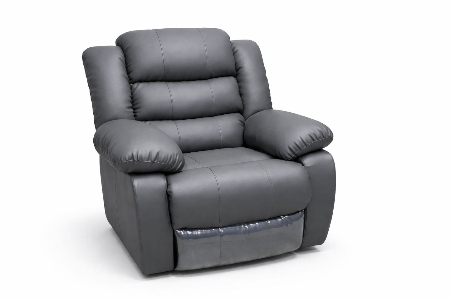 Full Euro Leather single Recliner Chair Sofa