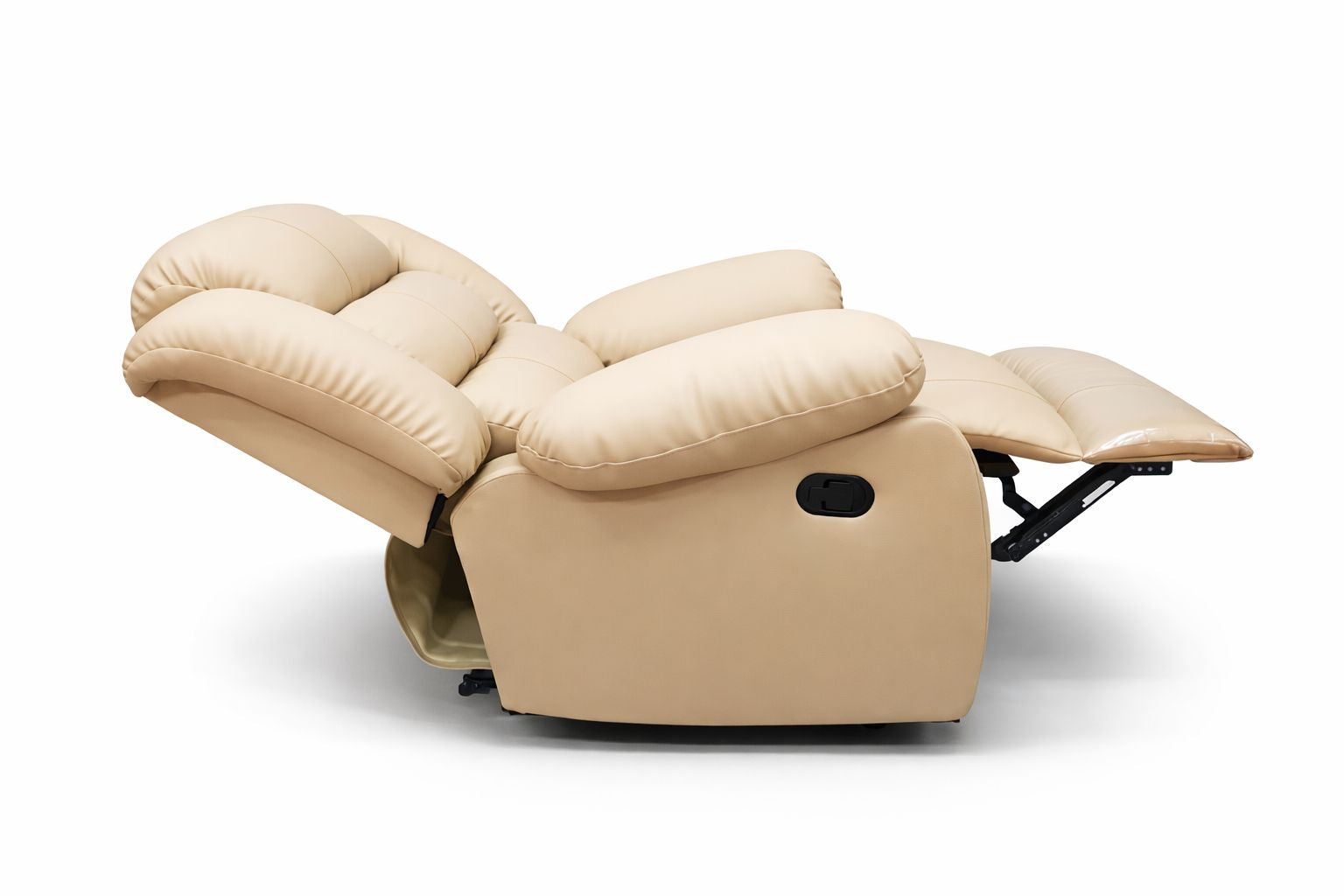 Full Euro Leather single Recliner Chair Sofa – Just Furniture